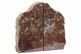 Tall, Red and Yellow Jasper Bookends - Marston Ranch, Oregon #231787-1